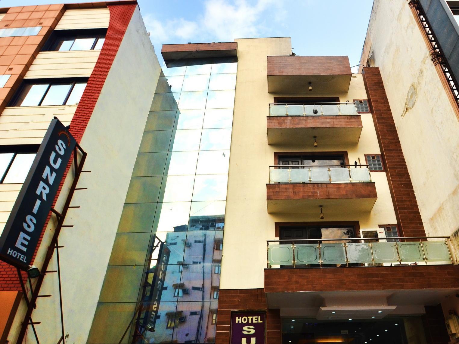 Hotel Sunrise Delhi  Exteriör bild